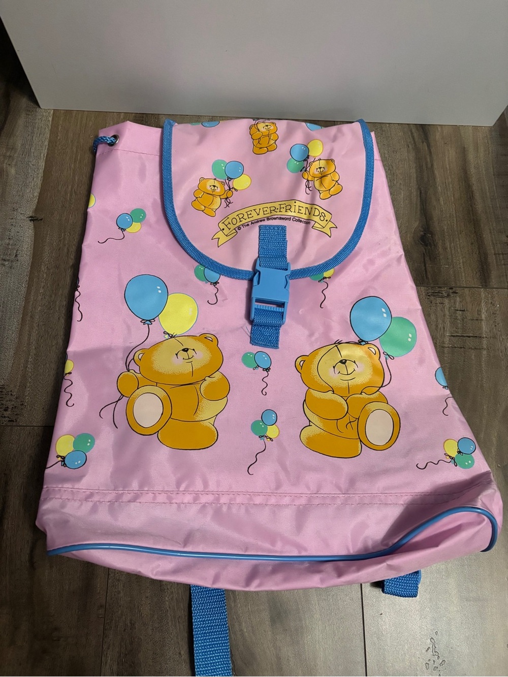 Vintage Forever Friends Pink Backpack